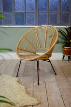 Vintage Dutch Wicker Chair