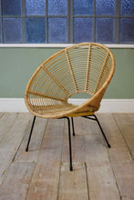 Vintage Dutch Wicker Chair