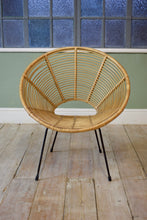 Vintage Dutch Wicker Chair