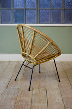 Vintage Dutch Wicker Chair