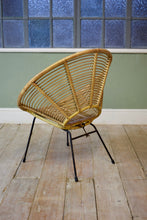 Vintage Dutch Wicker Chair