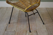 Vintage Dutch Wicker Chair