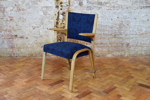 Bow Wood Armchair by Wilhelm Von Bode for Steiner 
