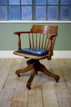 Antique Captain's Desk Chair