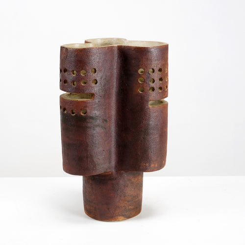 Brutalist Studio Ceramic Lamp