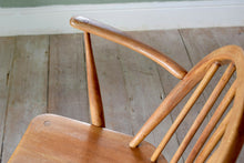 Pair Of Vintage Ercol 370 Blonde Arm Chairs