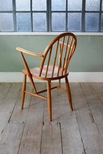 Vintage Ercol 370 Blonde Arm Chair 1950's Dining Chair