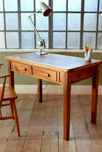 Mid Century Oak Abbess Desk