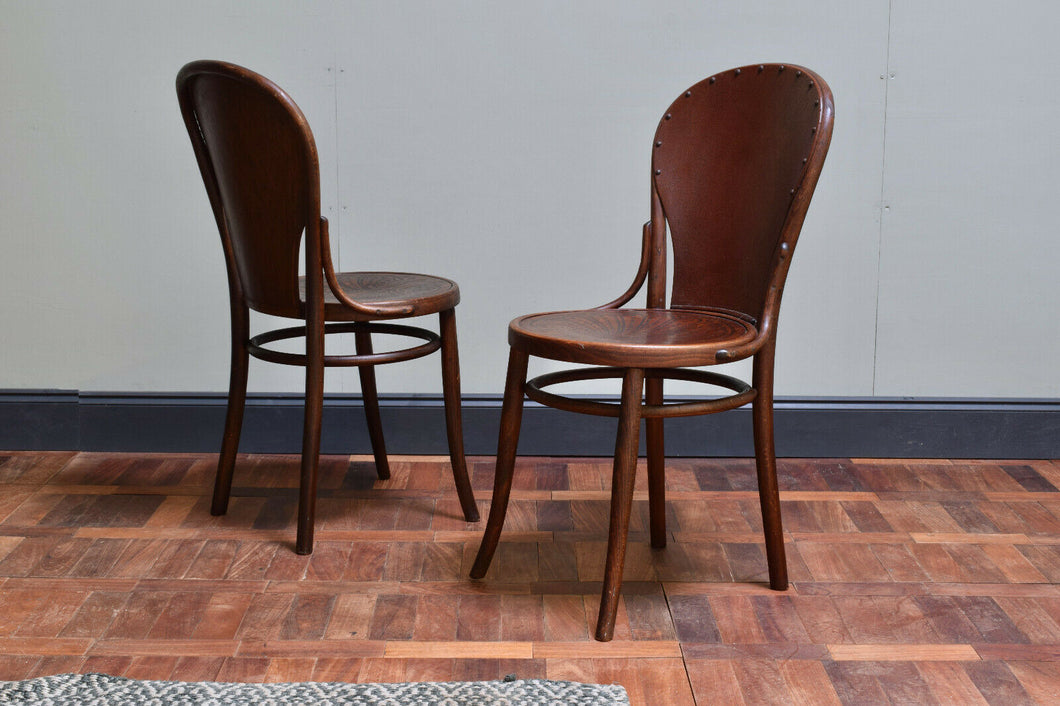 Pair Of Bentwood Thonet Style Chairs